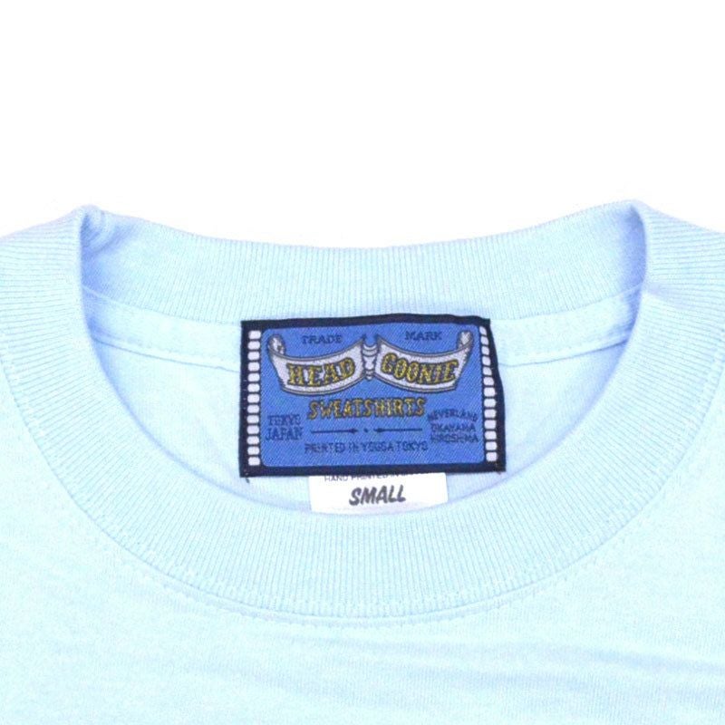 ヘッドグーニー HEADGOONIE CHUNK ALOHA POCKET T-shirts(L.BLUE