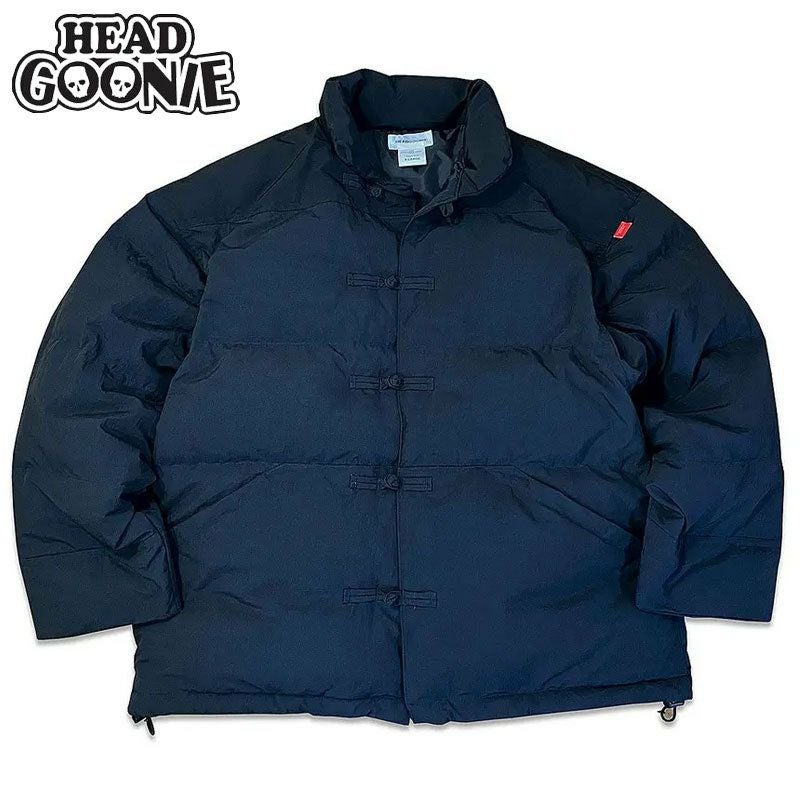 ヘッドグーニー HEADGOONIE KUNG-FU DOWN JACKET(ブラック 黒 BLACK