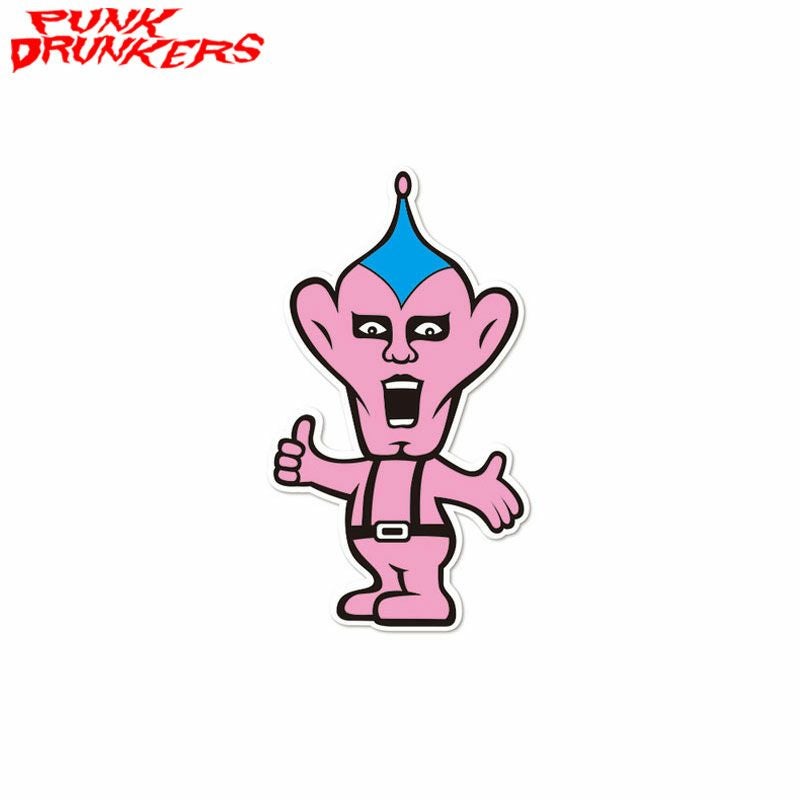 パンクドランカーズ PUNK DRUNKERS ステッカー / アーポくん(PINK パンクドランカーズ PUNK DRUNKERS ステッカー / アーポくん(PINK