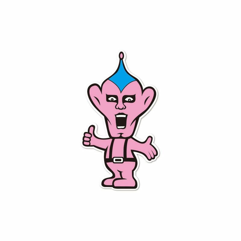 【予約受付】パンクドランカーズPUNKDRUNKERSステッカー/アーポくん(ピンクPINK)PUNKDRUNKERSステッカーパンクドランカーズステッカーシール