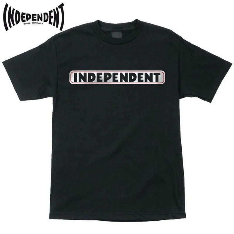 インディペンデント INDEPENDENT BAR LOGO S/S REGULAR T-SHIRT(BLACK