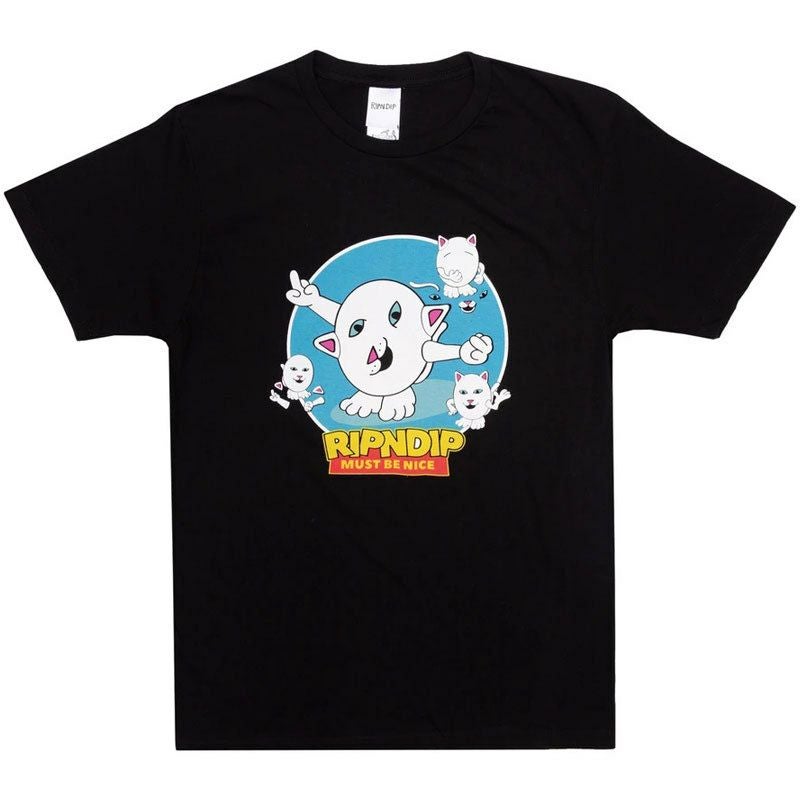 リップンディップ RIPNDIP NERM STORY TEE(BLACK) | 大阪心斎橋