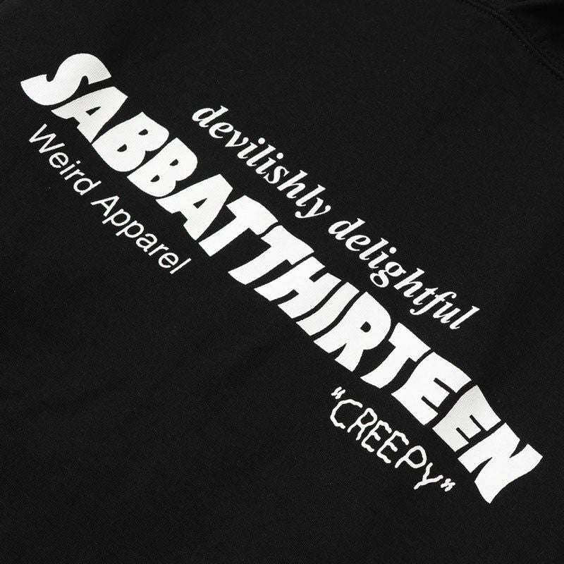 サバトサーティーン SABBAT13 COMIC HOODIE(BLACK) | 大阪心斎橋