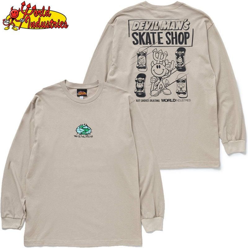 ワールドインダストリーズ WORLD INDUSTRIES DEVILMANS SKATE SHOP