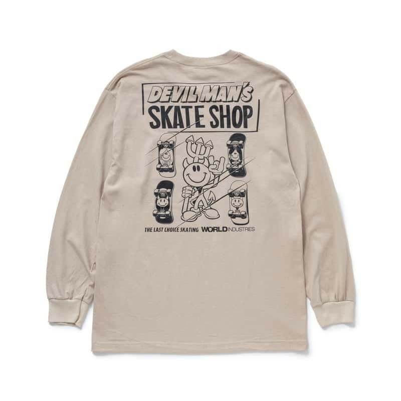ワールドインダストリーズ WORLD INDUSTRIES DEVILMANS SKATE SHOP