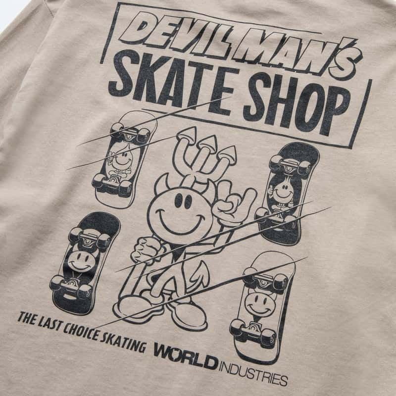 ワールドインダストリーズ WORLD INDUSTRIES DEVILMANS SKATE SHOP