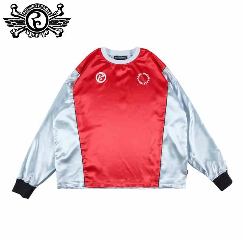 ローリングクレイドル ROLLING CRADLE 2TONE LONGSLEEVE(RED/WHITE