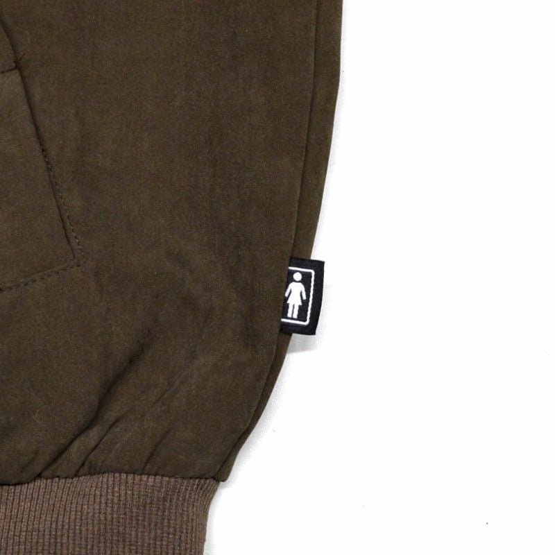 ガールスケートボード GIRL SKATEBOARDS GIRL BENNETT JACKET(BROWN