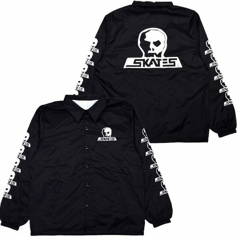 スカルスケーツ SKULL SKATES CLASSIC LOGO COACH JACKET(BLACK