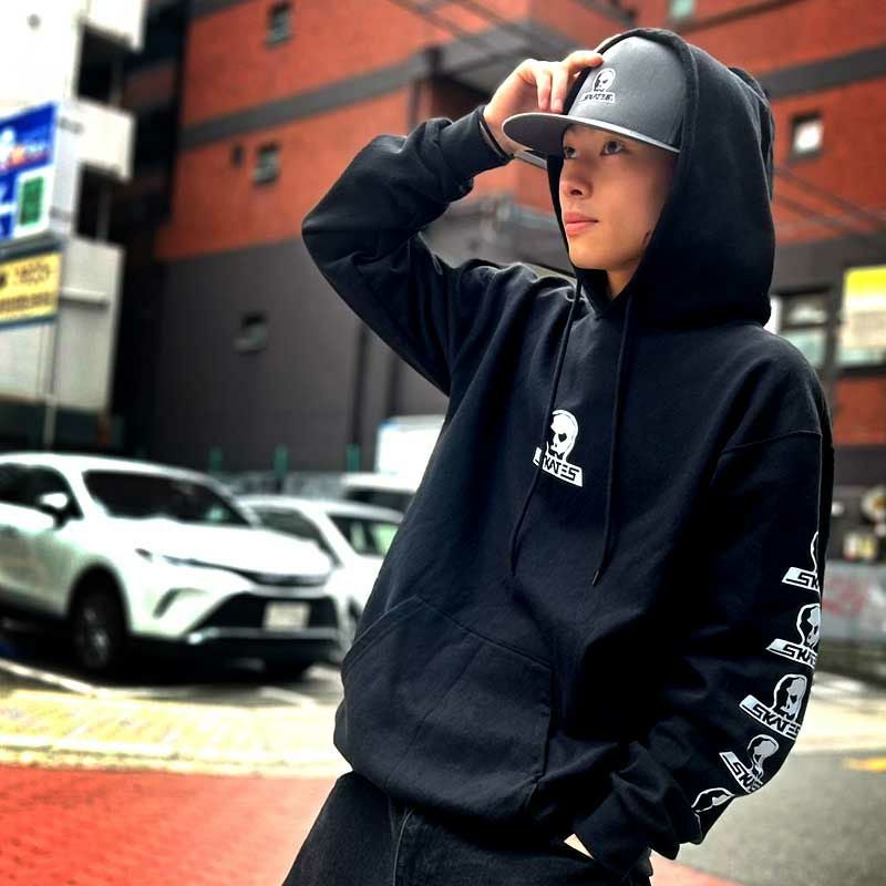 スカルスケーツ SKULL SKATES CLASSIC LOGO HOODIE(BLACK) | 大阪