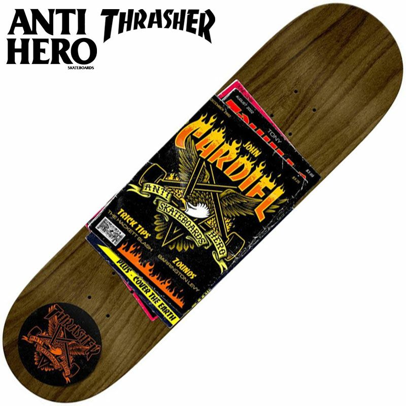 アンタイヒーロースケートボード ANTIHERO SKATEBOARDS × THRASHER