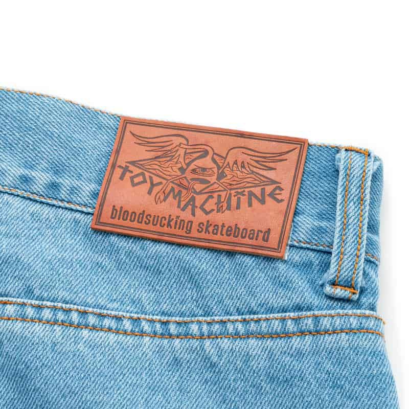 トイマシーン TOY MACHINE ROBOT ＆ SECT LOOSE STRAIGHT DENIM PANTS