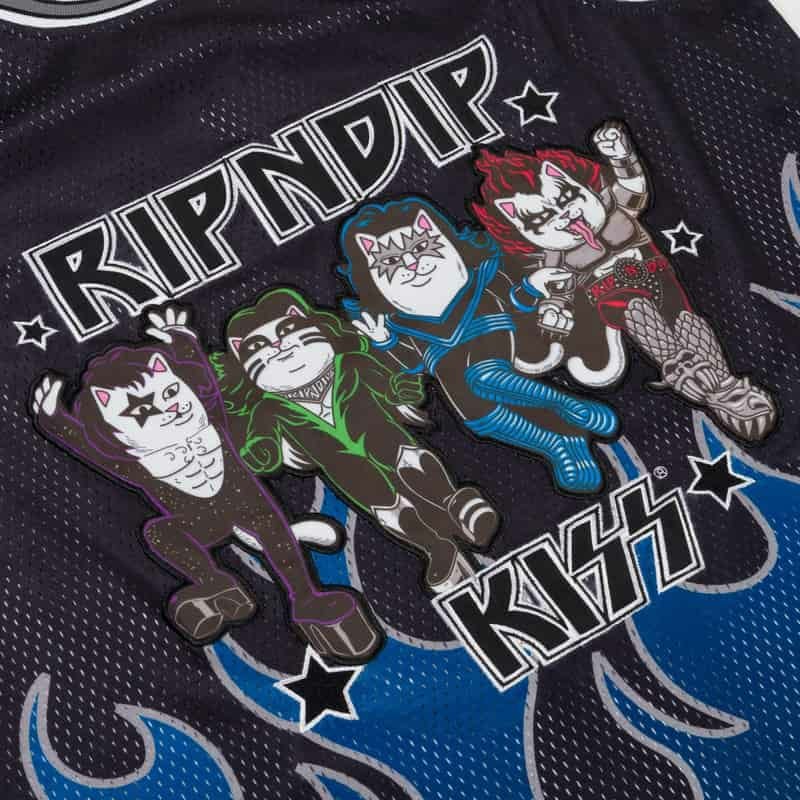 リップンディップ RIPNDIP MADE FOR LOVIN BASKETBALL JERSEY(BLACK
