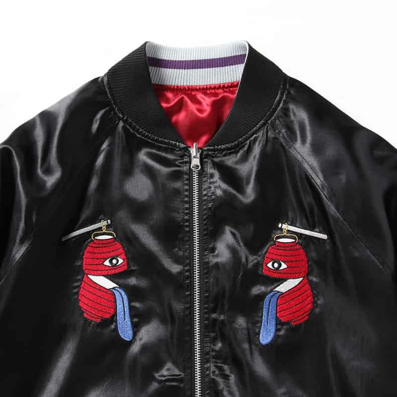 パンクドランカーズ PUNK DRUNKERS [PDS×NONSENSE] 妖怪スカジャン