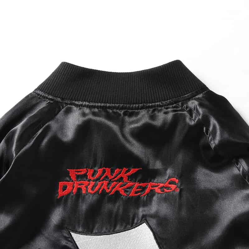 パンクドランカーズ PUNK DRUNKERS [PDS×NONSENSE] 妖怪スカジャン