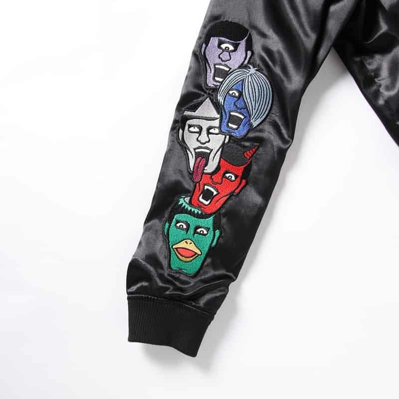 パンクドランカーズ PUNK DRUNKERS [PDS×NONSENSE] 妖怪スカジャン