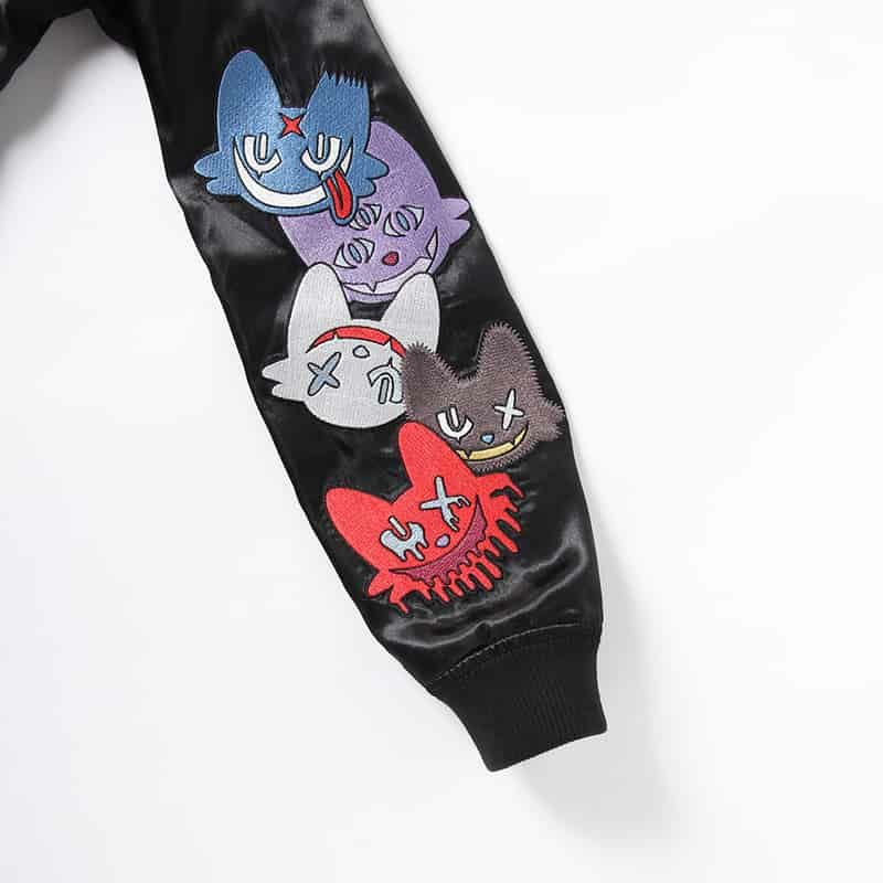 パンクドランカーズ PUNK DRUNKERS [PDS×NONSENSE] 妖怪スカジャン