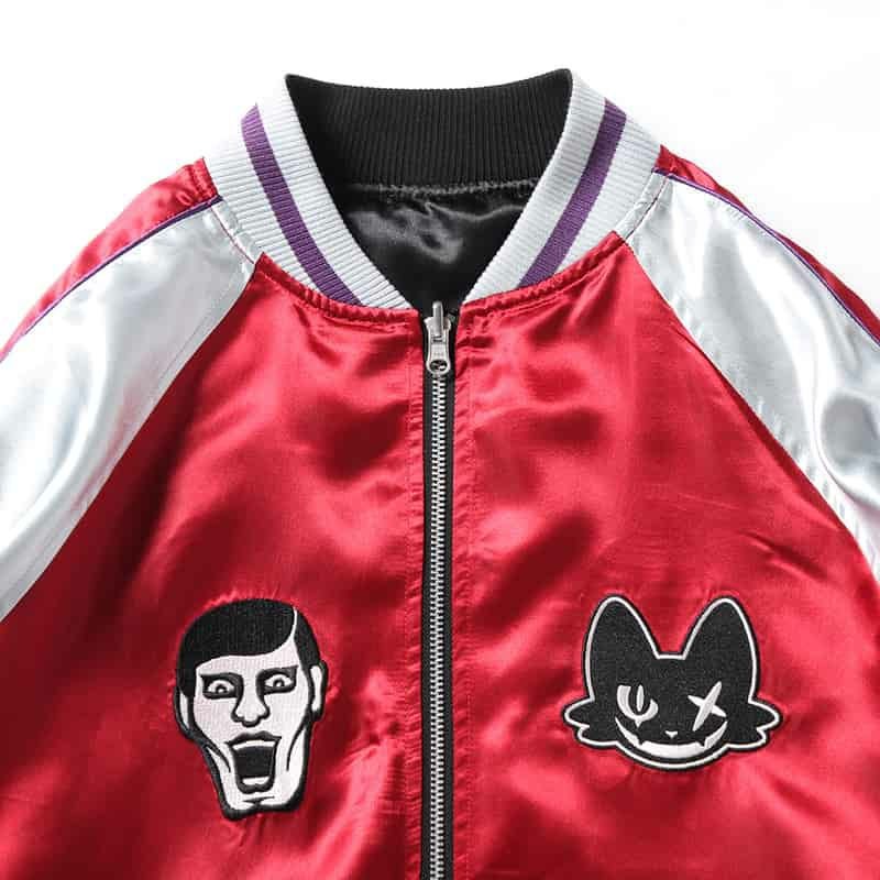 パンクドランカーズ PUNK DRUNKERS [PDS×NONSENSE] 妖怪スカジャン