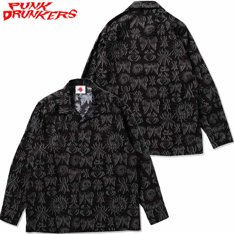 パンクドランカーズ PUNK DRUNKERS Bug'sシャツ(BLACK) | 大阪心斎橋