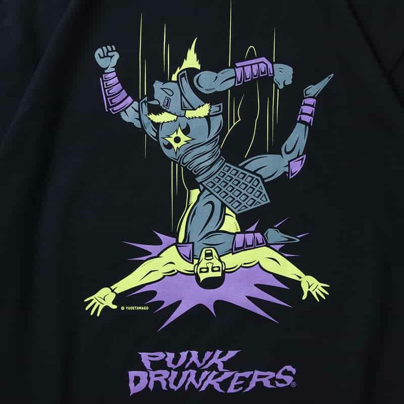 パンクドランカーズ PUNK DRUNKERS [PDS×キン肉マン]地獄の断頭台TEE(D