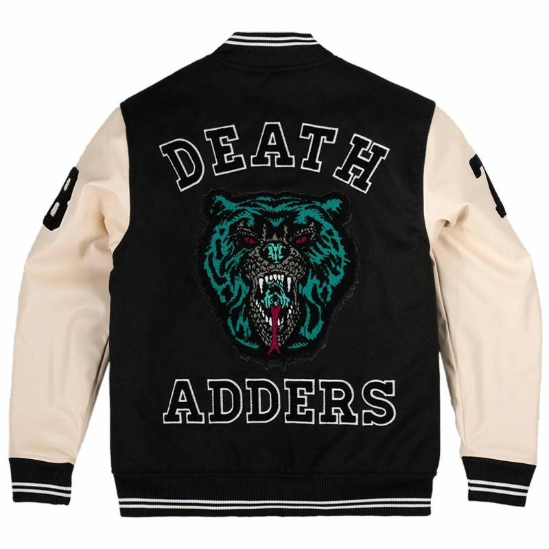 US】ミシカ MISHKA DEATH ADDERS VARSITY JACKET(BLACK) | 大阪心斎橋