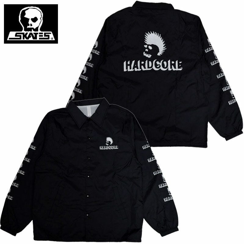スカルスケーツ　SKULL SKATES コーチジャケット SKULL SKATES スカルスケーツ HARD CORE LOGO COACH JACKET ハードコア