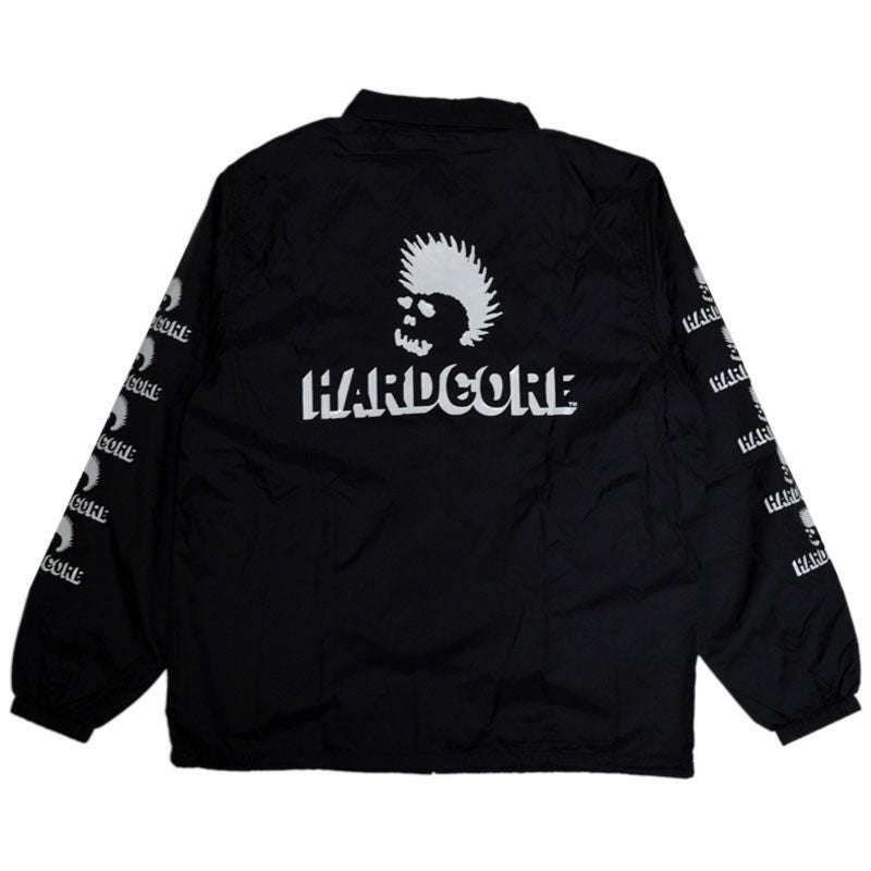 スカルスケーツ SKULL SKATES HARDCORE LOGO COACH JACKET (BLACK