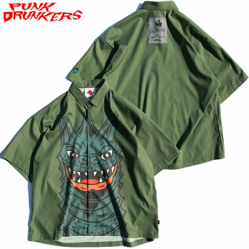 ランチョー　パンクドランカーズ　円谷プロ　コラボ　ベムラーシャツ 000000008784-01.jpg?size=l&w=
