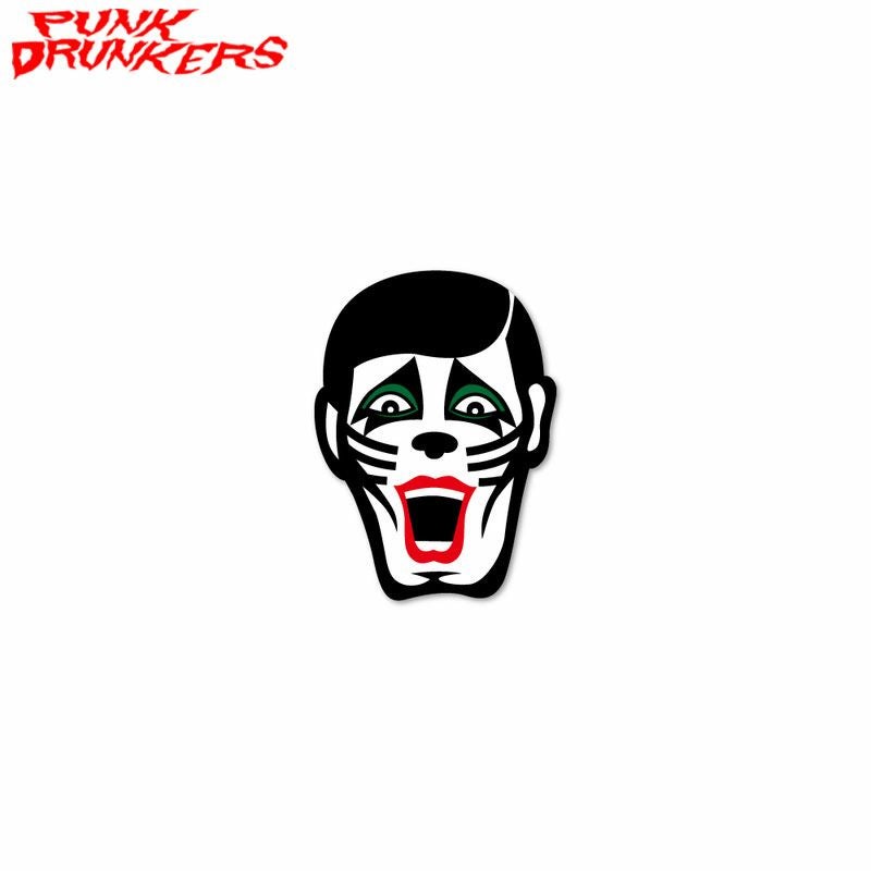 パンクドランカーズ PUNK DRUNKERS ステッカー / PKDSSあいつ (GREEN