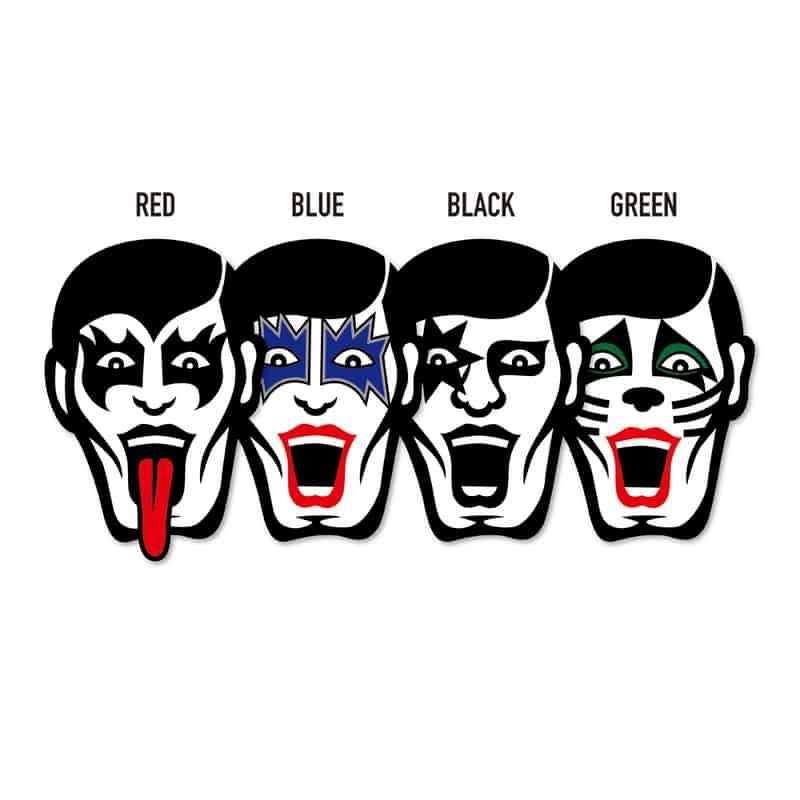 パンクドランカーズ PUNK DRUNKERS ステッカー / PKDSSあいつ (RED