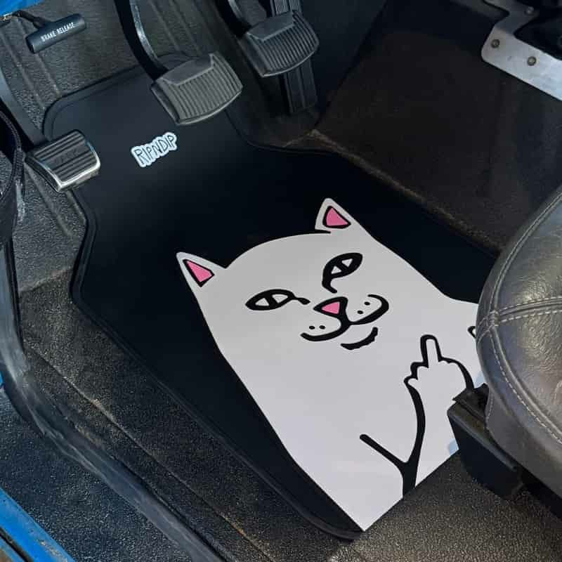 リップンディップ RIPNDIP LORD NERMAL CAR FLOOR MATS(BLACK) | 大阪