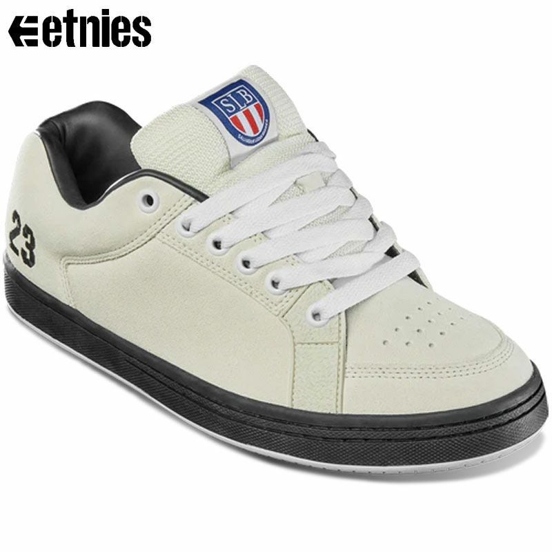 エトニーズ ETNIES SAL23(WHITE/BLACK) | 大阪心斎橋アメリカ村の