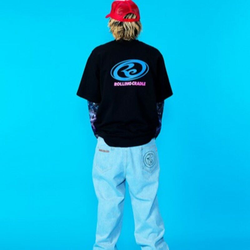 ローリングクレイドル ROLLING CRADLE KAWAII GIRL TEE(BLACK) | 大阪