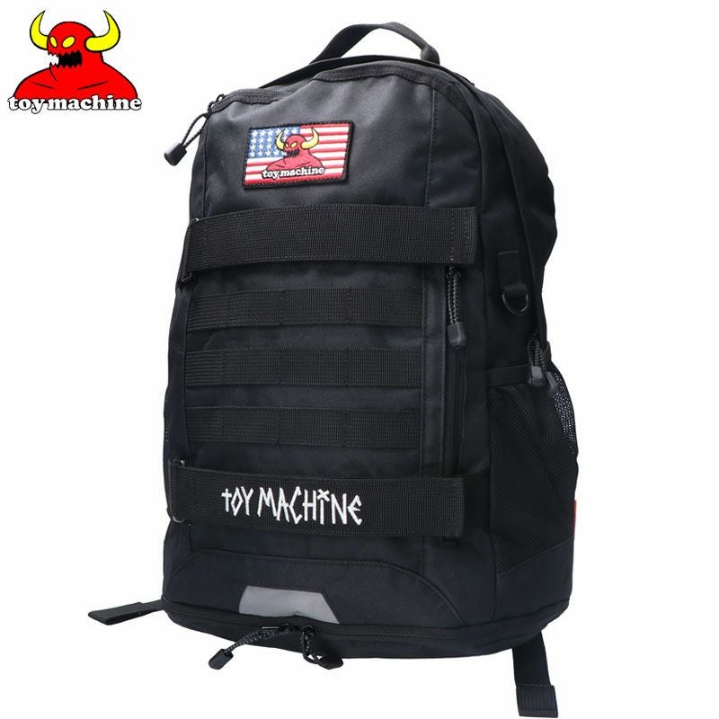 トイマシーン TOY MACHINE TM SK8ER BACKPACK(BLACK) | 大阪心斎橋