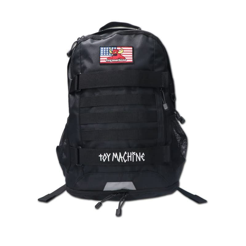 トイマシーン TOY MACHINE TM SK8ER BACKPACK(BLACK) | 大阪心斎橋