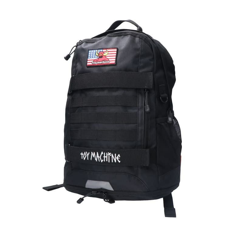 トイマシーン TOY MACHINE TM SK8ER BACKPACK(BLACK) | 大阪心斎橋