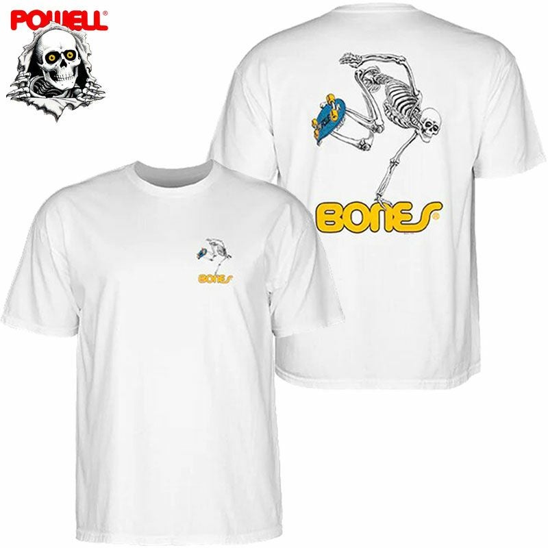 パウエルペラルタ POWELL PERALTA SKBD SKELTON S/S TEE(WHITE) | 大阪