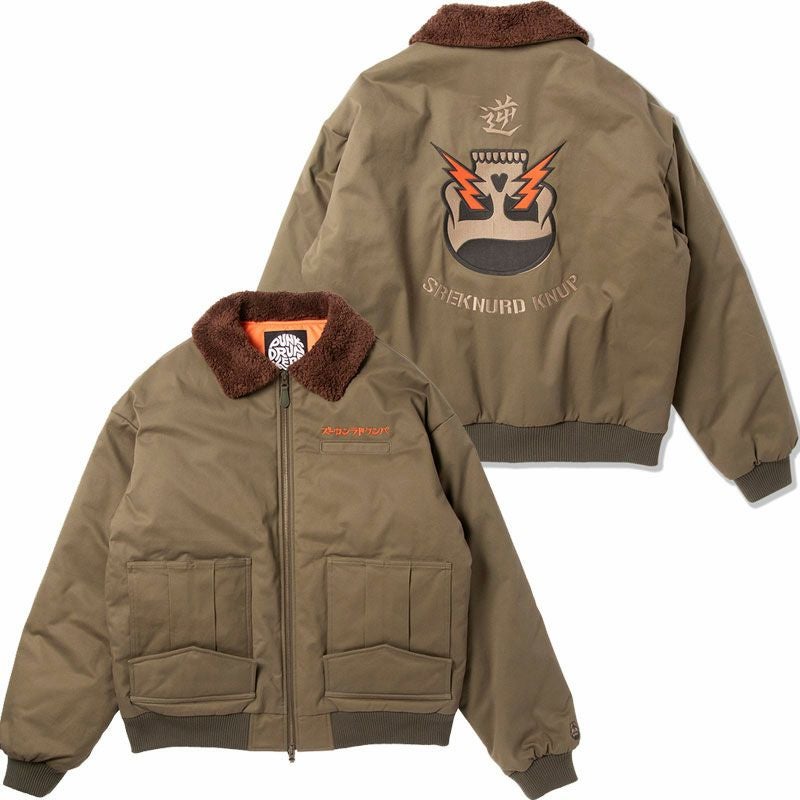 パンクドランカーズ PUNK DRUNKERS 逆ジャン (KHAKI) | 大阪心斎橋