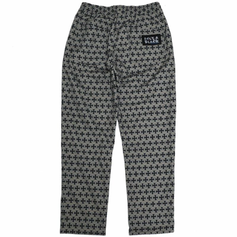 ライフズアビーチ Life's A Beach WARP別注 ELASTIC PANTS IRON CROSS