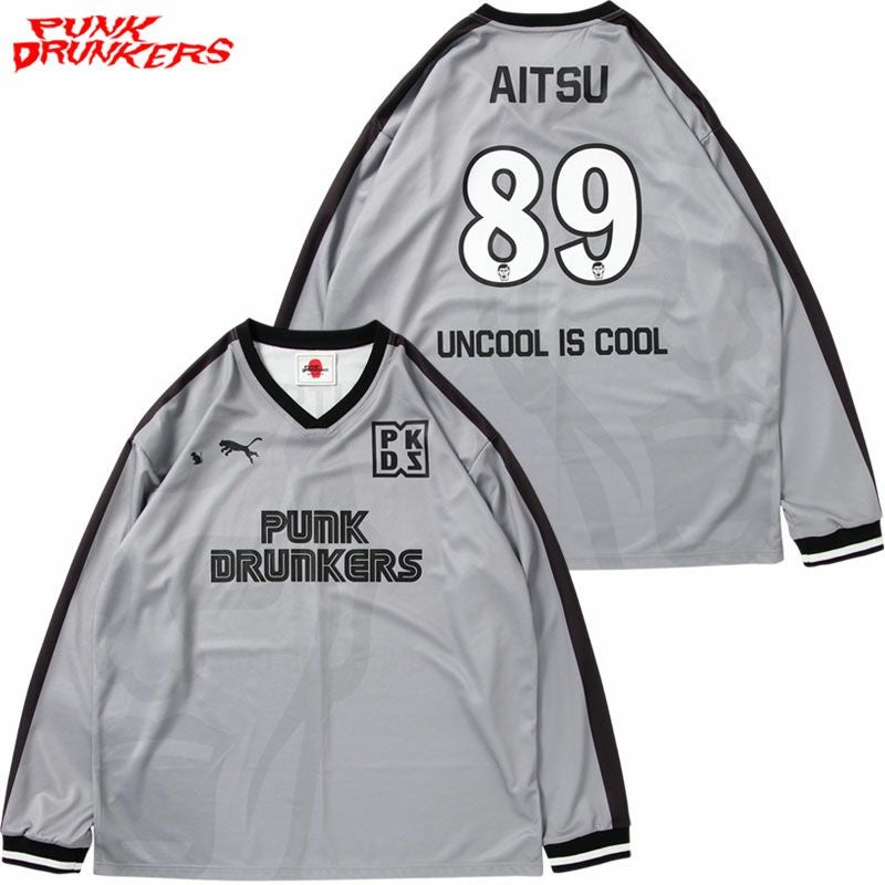 パンクドランカーズ PUNK DRUNKERS あいつゲームシャツ (GRAY) | 大阪