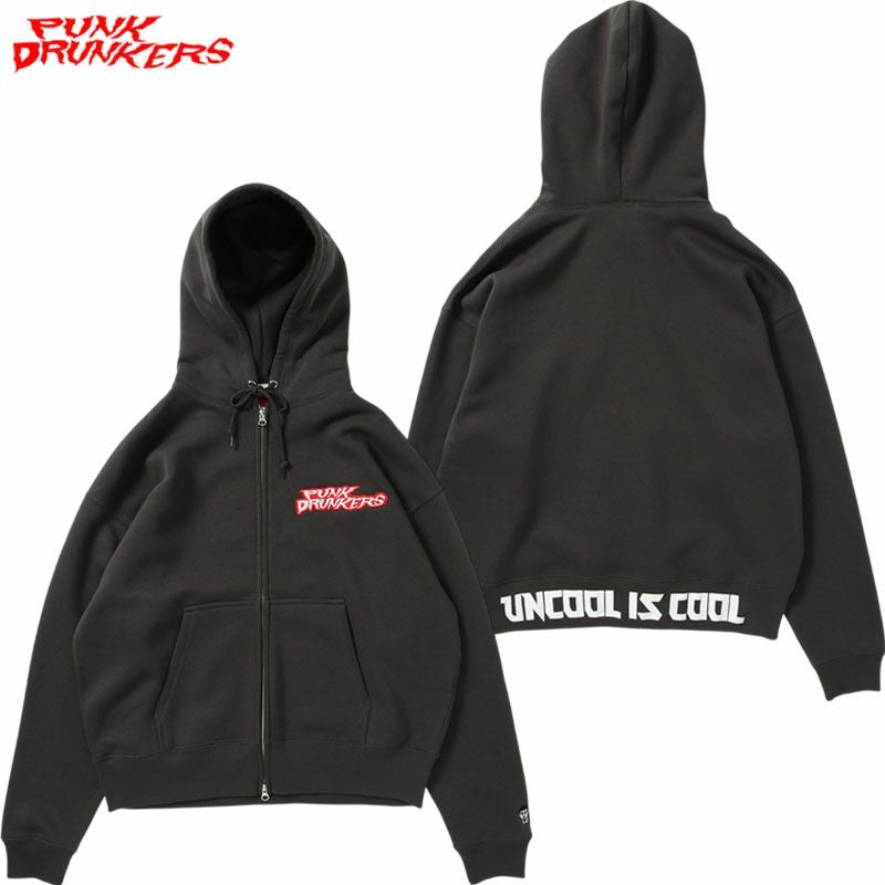 パンクドランカーズ パーカー パンクドランカーズ PUNK DRUNKERS ギザロゴZIPパーカ(SUMI) | 大阪
