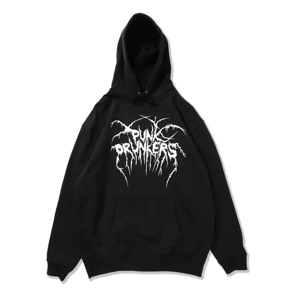 パンクドランカーズ PUNK DRUNKERS メタルアイツパーカ(BLACK) | 大阪
