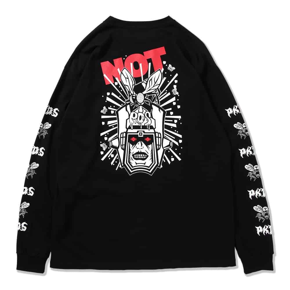 パンクドランカーズ PUNK DRUNKERS I AM NOTロンTEE(BLACK) | 大阪