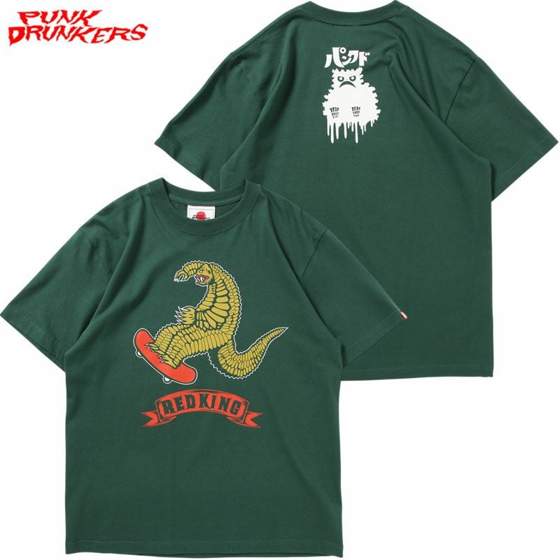 パンクドランカーズ PUNK DRUNKERS ［PDSx円谷プロ］レッドキングTEE