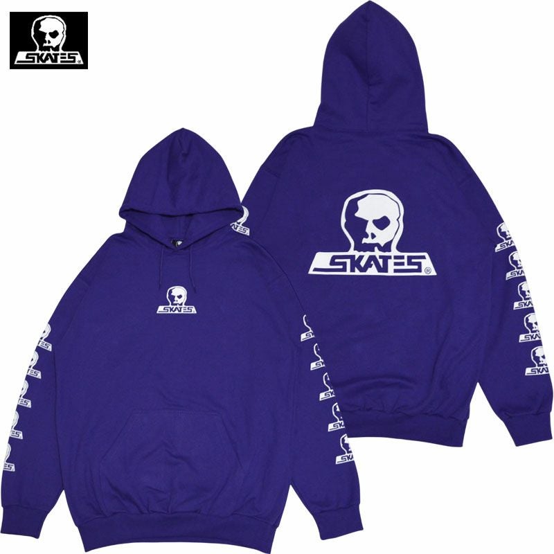 SKULL パーカー SKATES スカルスケーツ SKULLSKATES LOGO CLASSIC XL 