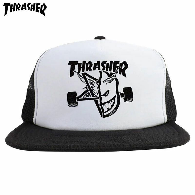 スラッシャー THRASHER × SPITFIRE WHEELS THRASH ＆ BURN SNAPBACK