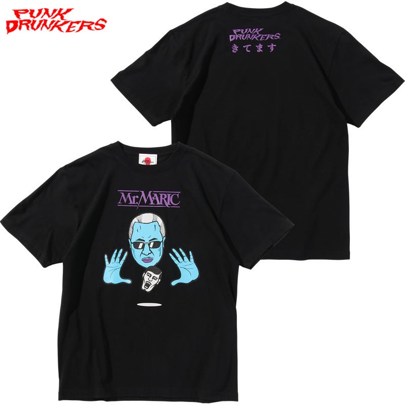 パンクドランカーズ PUNK DRUNKERS ［PDSxMr.マリック］ きてますTEE(D