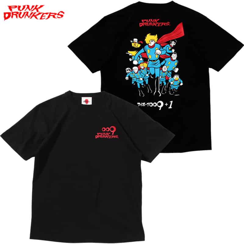 UVERworld パンクドランカーズコラボTシャツ　未使用 PUNK DRUNKERS（パンクドランカーズ） 予約6月入荷 x サイボーグ009