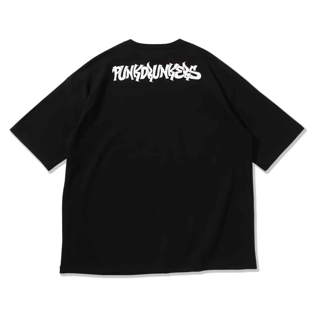 パンクドランカーズ PUNK DRUNKERS 鮫ねずみBIG.TEE(BLACK) | 大阪