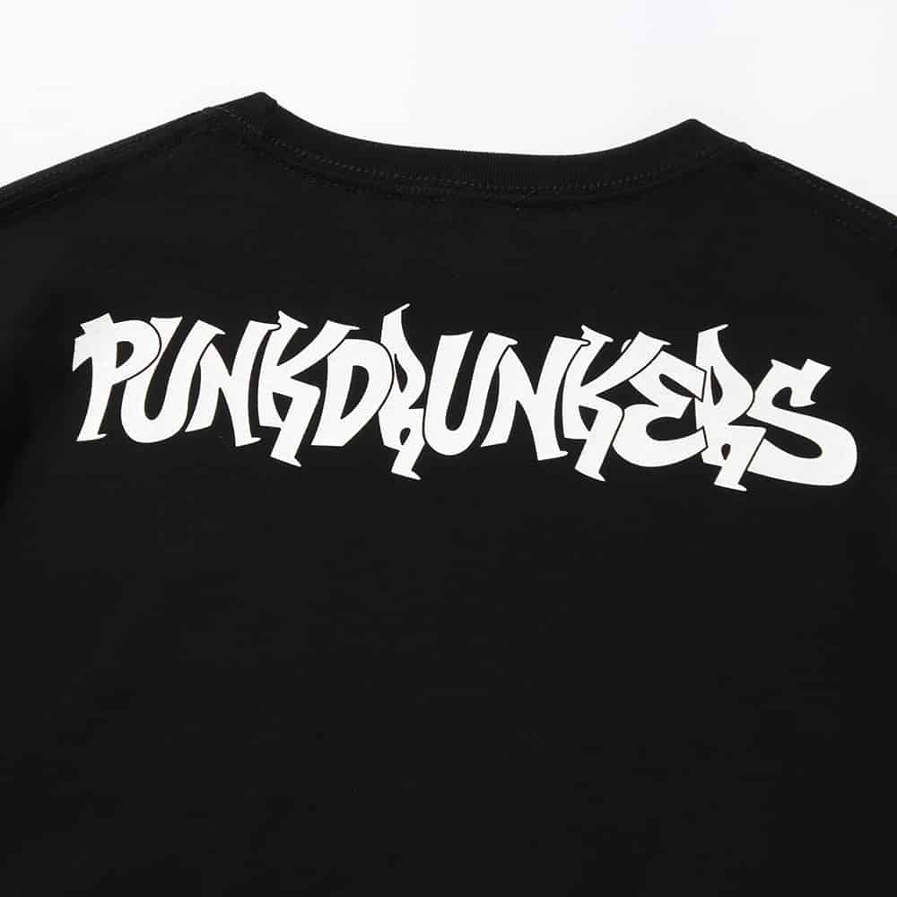 パンクドランカーズ PUNK DRUNKERS 鮫ねずみBIG.TEE(BLACK) | 大阪